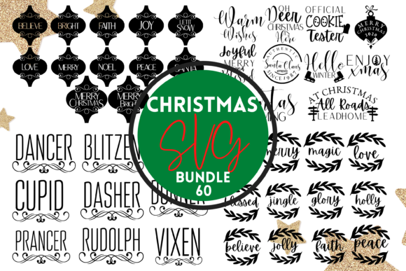 Christmas Bundle - 60: A Graphic Design Asset for Crafts