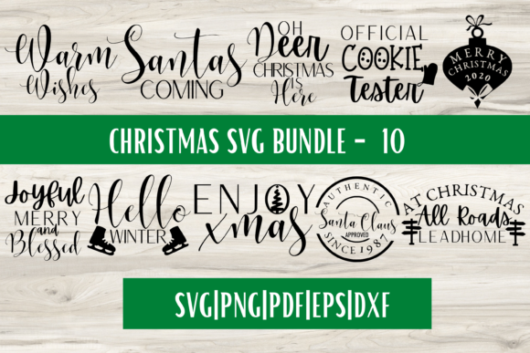 Christmas Bundle Quotes - 10 Review for Embroidery Projects