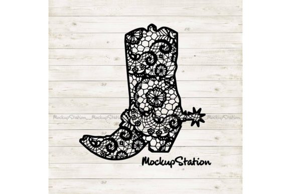 Cowboy Boot Lace Mandala Southern Review