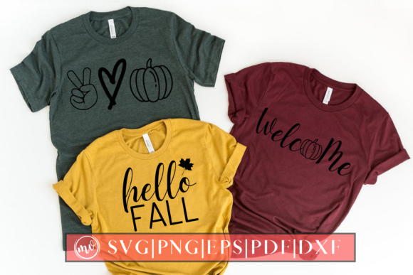 Fall Mini Design - 2 for Crafts and Graphics