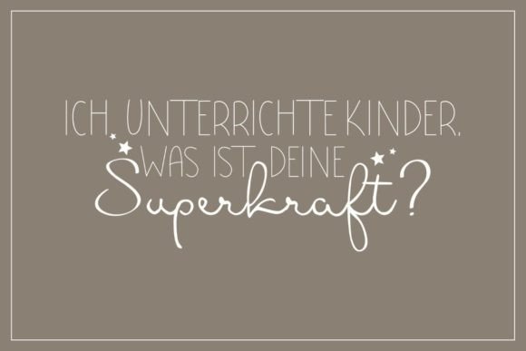 Ich Unterrichte Kinder Embroidery Design Review