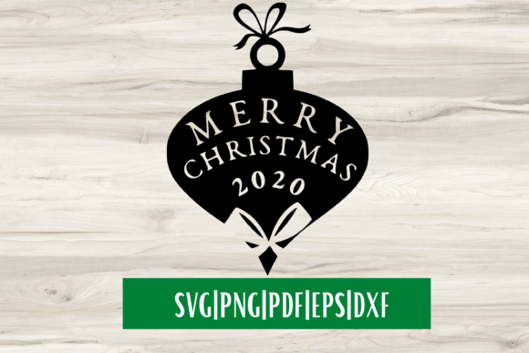Merry Christmas 2020 SVG for Crafts and Graphics