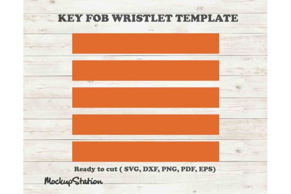 Wrist Key Fob SVG for Crafts and Graphics